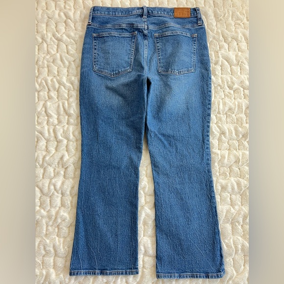 J. Crew Size 31 - 9” Demi Boot Crop Women’s Jeans Palmyra Wash BP487 - Picture 3 of 12